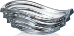 Bohemia Διακοσμητικό Μπωλ Κρυστάλλινο Wave 30.5x22x11cm