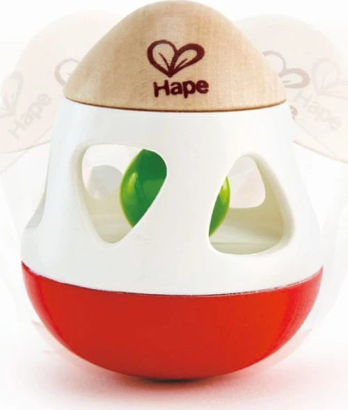 Ξυλινη Κουδουνιστρα Bell Rattle Hape Early Explorer - E0016