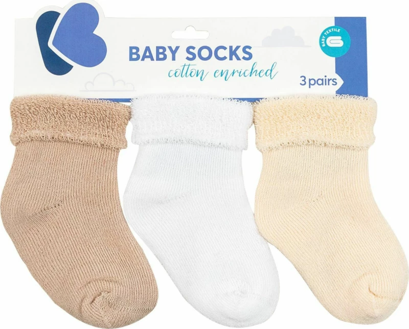 Kikka Boo Παιδικές Κάλτσες Μακριές για Αγόρι 3 Pack