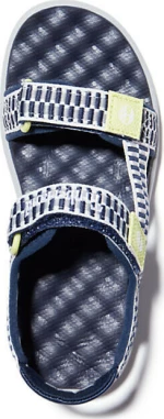 Timberland Παιδικά Πέδιλα Perkins Row Webbing με Σκρατς για Αγόρι Navy Μπλε
