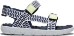 Timberland Παιδικά Πέδιλα Perkins Row Webbing με Σκρατς για Αγόρι Navy Μπλε