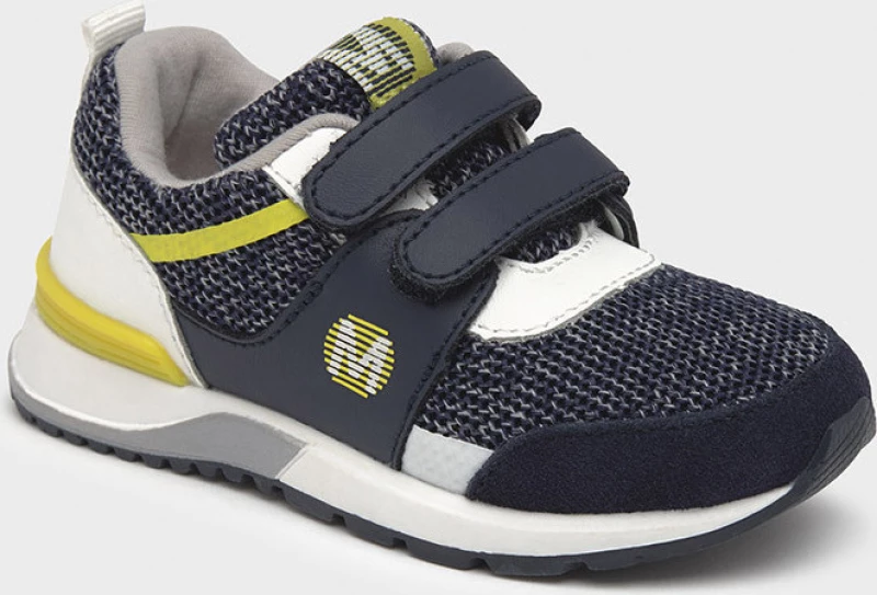 Mayoral Παιδικό Sneaker με Σκρατς για Αγόρι Navy Μπλε