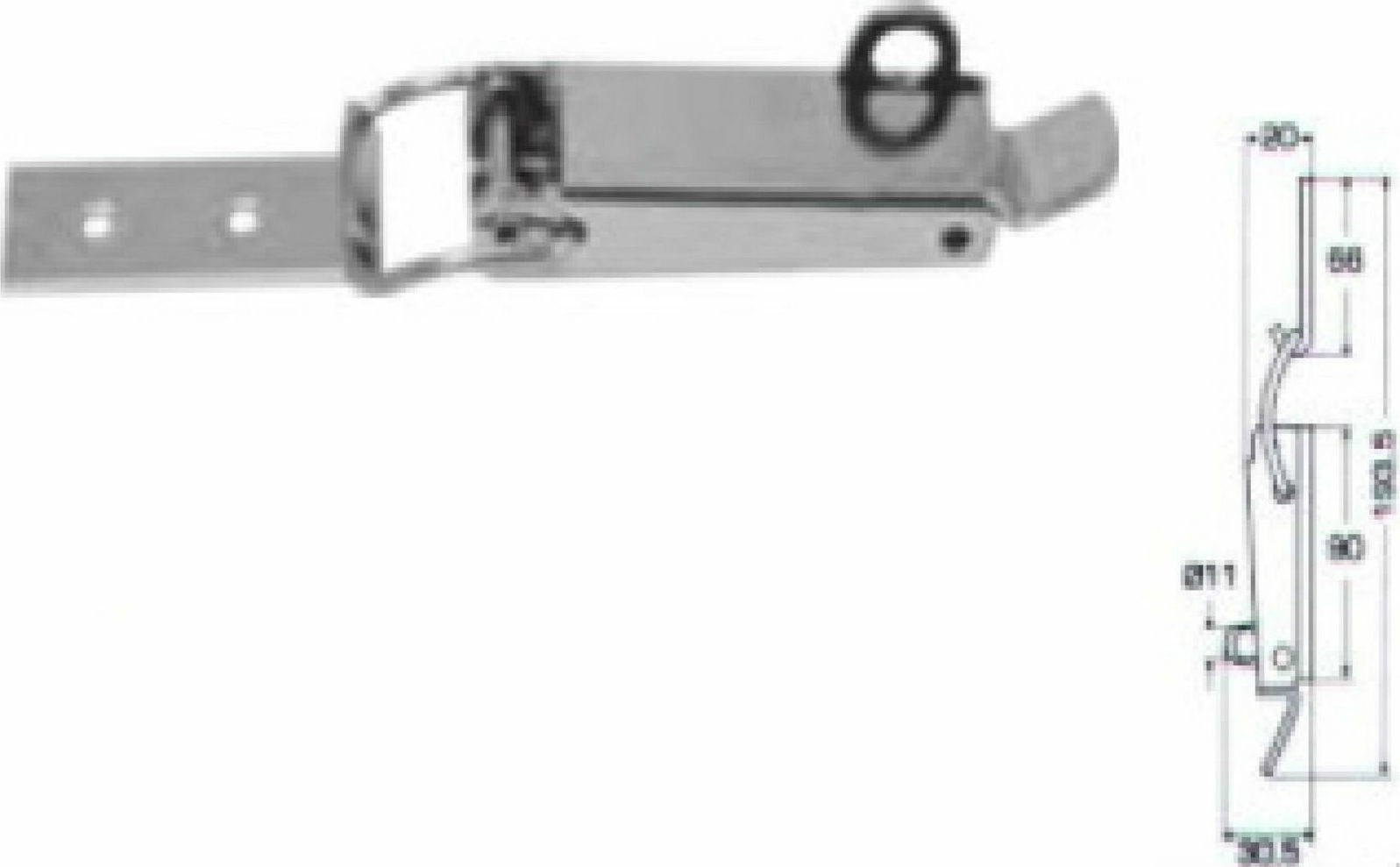 Καταβάτης Inox A4 M8053Q - M8053Q