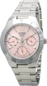 Casio Collection Ltp-2069D-4Aveg Silver Stainless Steel Bracelet