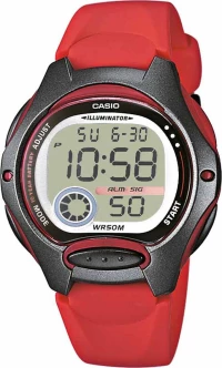 Casio Collection Lw-200-4Aveg Red Rubber Strap