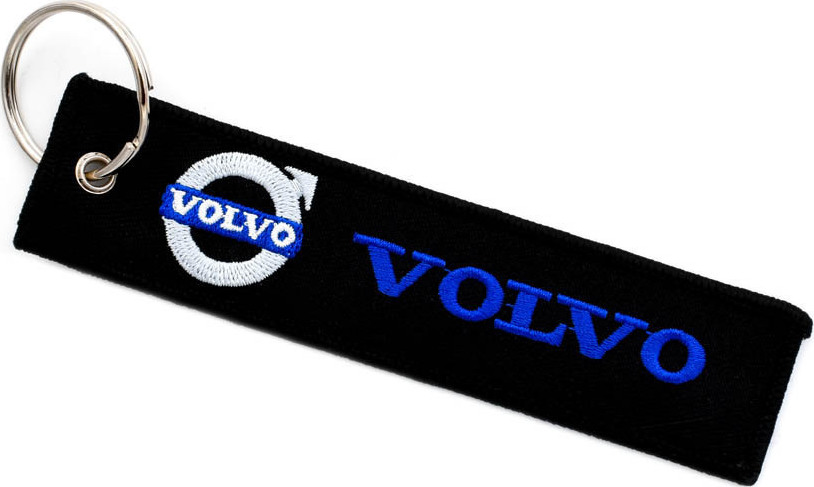 Υφασμάτινο Μπρελόκ Volvo Μαύρο