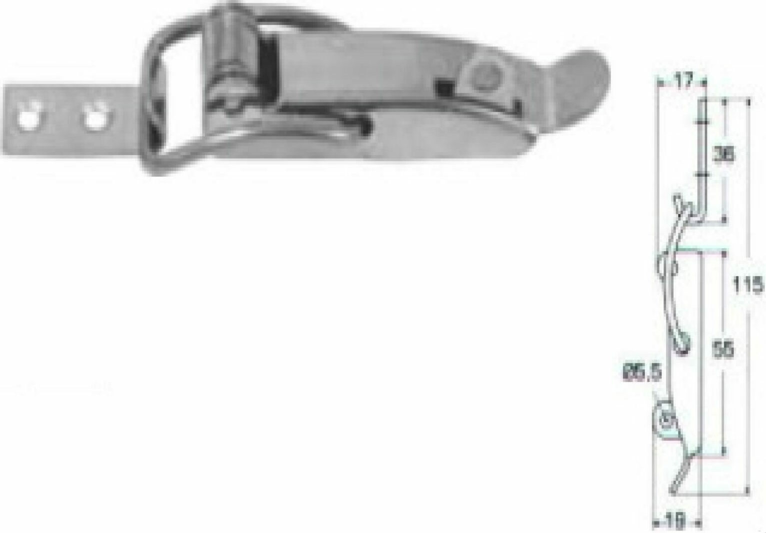 Καταβάτης Inox A4 M8053P - M8053P
