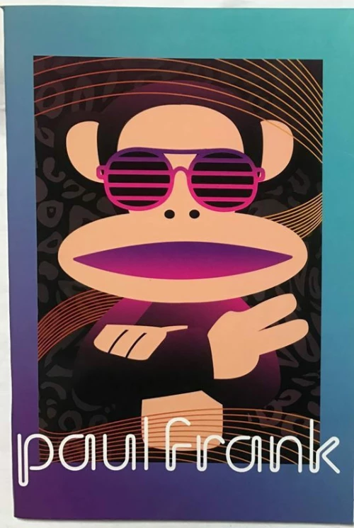 Paul Frank Τετράδιο Ριγέ Β5 Αnimal Print-Disco Skins (Διάφορα Σχέδια/Χρώματα)