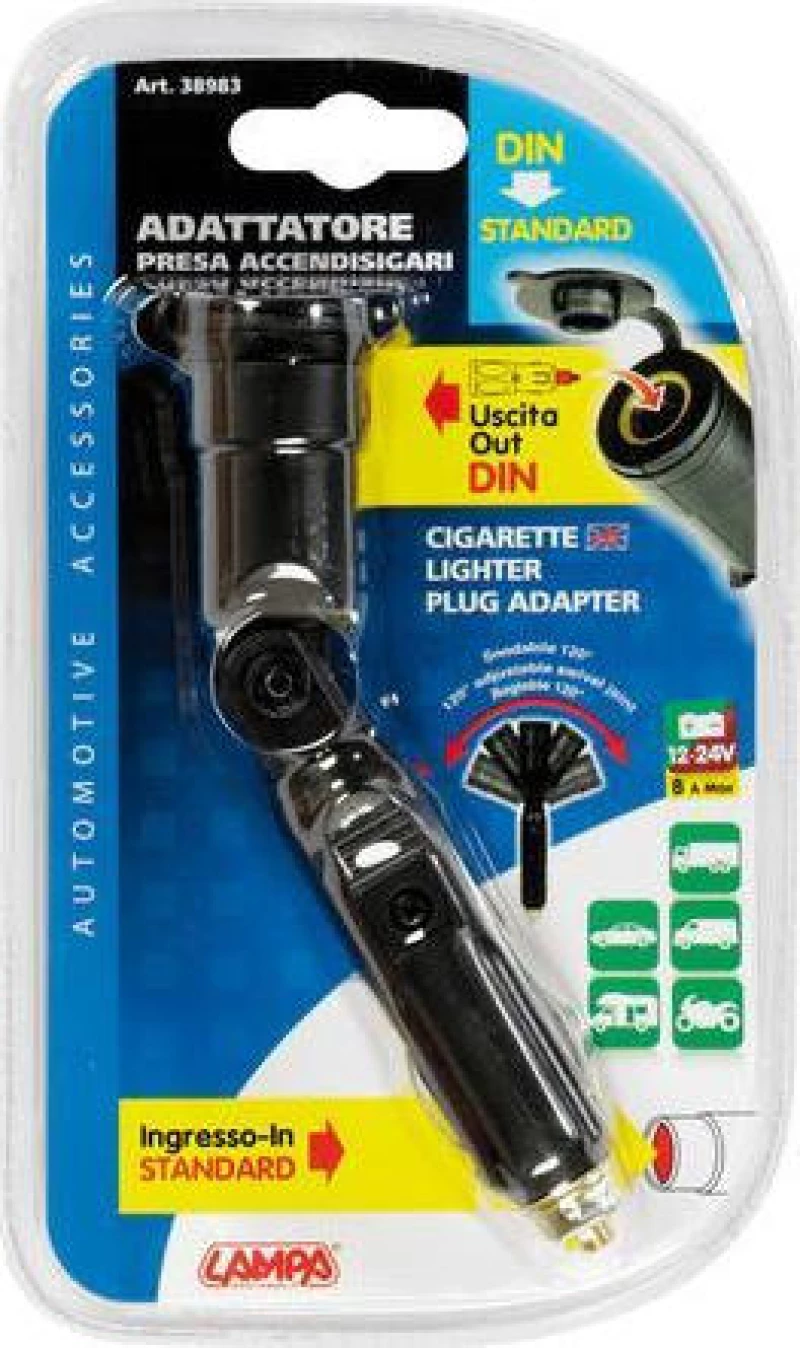 Lampa Cigarette Lighter Plug Adapter