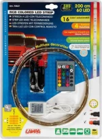 Lampa RGB Colored Led Strip 200cm