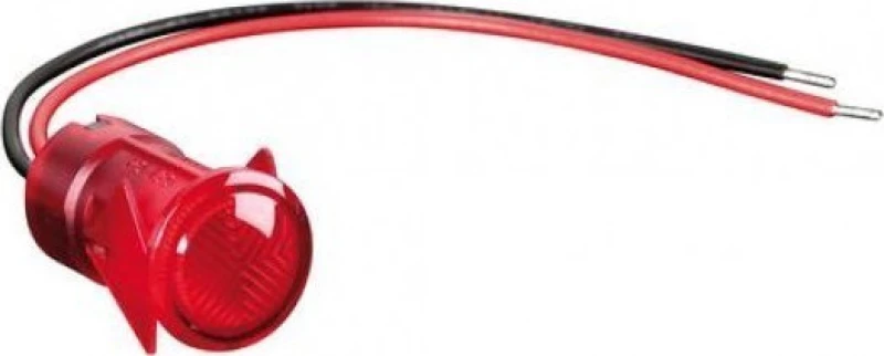 Lampa Red Led Indicator Light 12/24V 20A