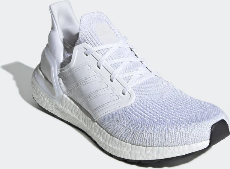 Adidas Ultraboost 20 Ανδρικά Αθλητικά Παπούτσια Running Λευκά