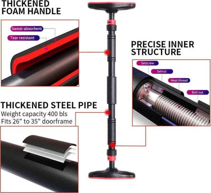 Viking TK-450 Μονόζυγο Πόρτας 90-130cm για Χρήστη έως 180kg