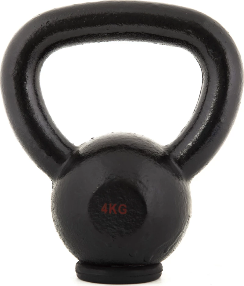 Amila 44500 Kettlebell Εμαγιέ 4kg Μαύρο