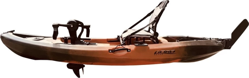 Gobo Sprey 0100-0305OB Πλαστικό Kayak Ψαρέματος 1 Ατόμου Πορτοκαλί