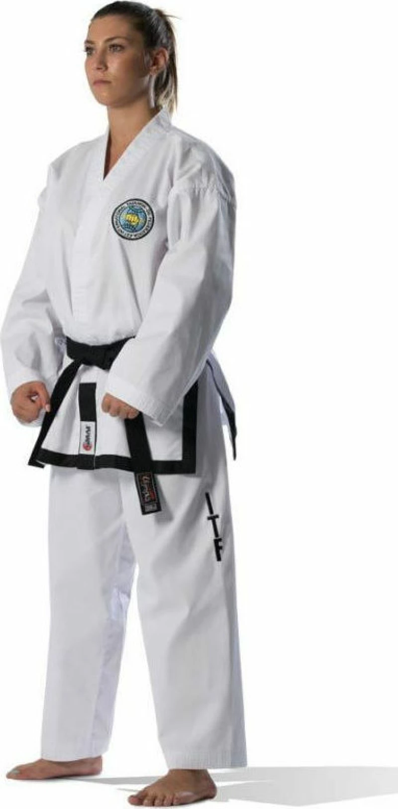 SMAI Black Belt Dobok Ribbed