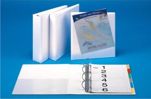 Κλασέρ παρουσίασης (Λευκό) 4D Νο 4 - OEM