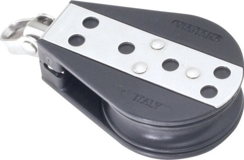 Lalizas Ράουλο Μονό με Ρουλεμάν 57mm Διάμετρο 12mm