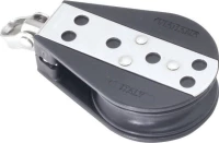 Lalizas Ράουλο Μονό με Ρουλεμάν 57mm Διάμετρο 12mm