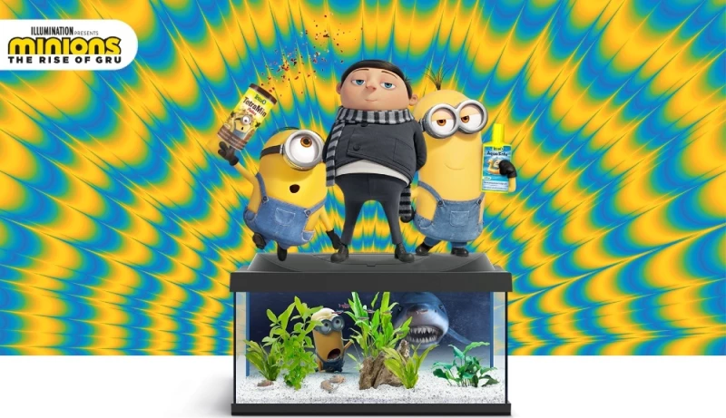 Tetra Minions 61x36x32cm 54lt Μαύρο