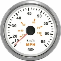Μιλιόμετρο 35MPH, Χρώμα: Ανοξείδωτο Λευκό