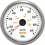 Μιλιόμετρο 35MPH, Χρώμα: Ανοξείδωτο Λευκό