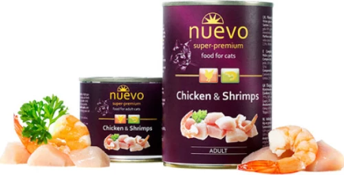 Nuevo Adult Γαρίδες / Κοτόπουλο 200gr 6τμχ