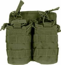 Mil-Tec Open Top Magazine Pouch Double Olive Ανοιχτή Διπλή Θήκη Γεμιστήρων