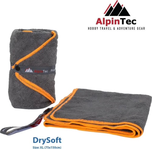 AlpinPro Drysoft XL 75x150cm Orange