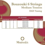 Marinakis strings, χορδές για εξάχορδο Μπουζούκι