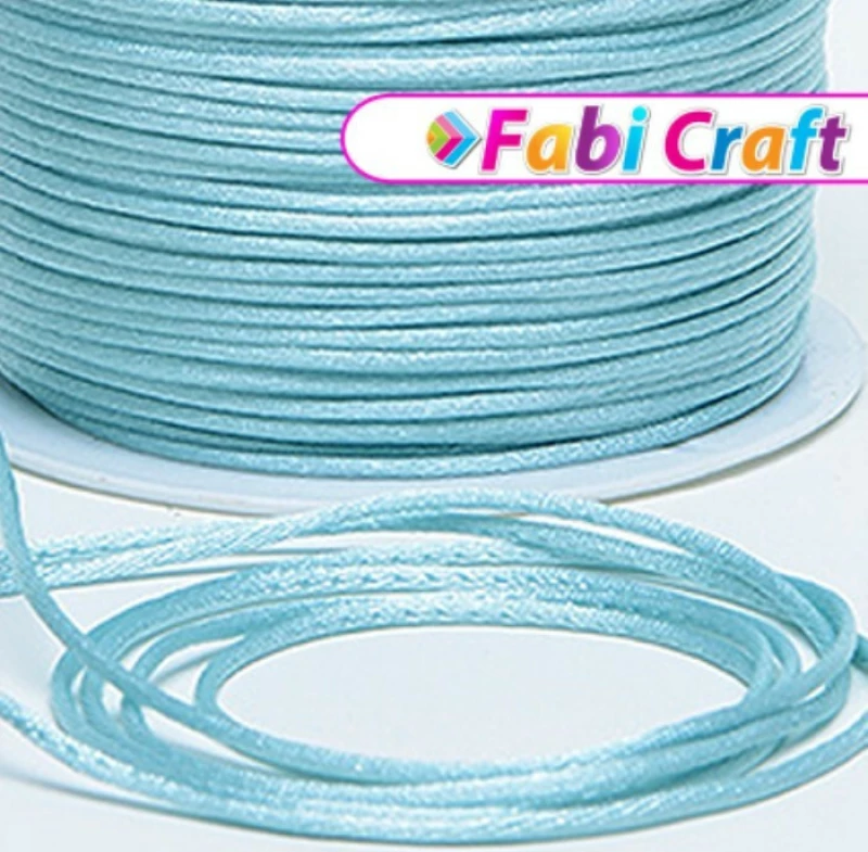 Fabi Κορδόνι Σατέν Ποντικοουρά 2mm x 50m Σιέλ
