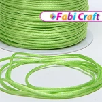 Fabi Κορδόνι Σατέν Ποντικοουρά 2mm x 50m Λαχανί