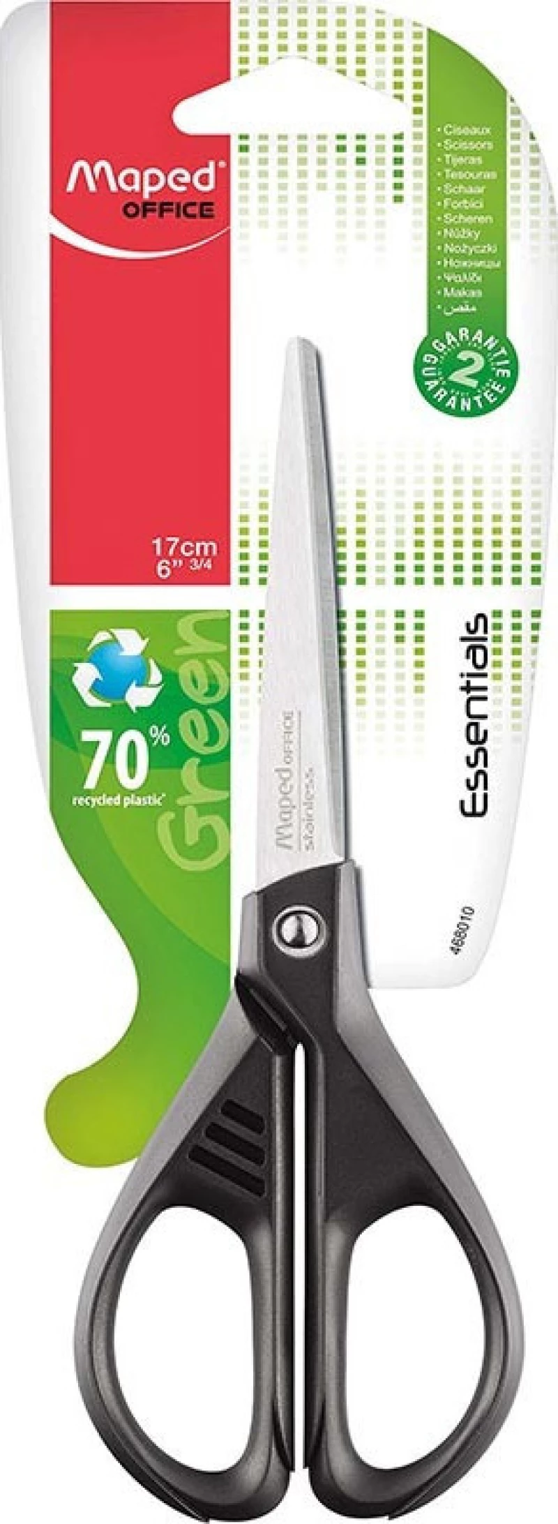 Maped Essentials Green 17cm