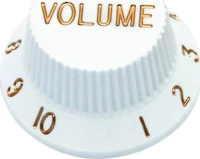 GMi Strat Volume Knob - White