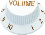 GMi Strat Volume Knob - White