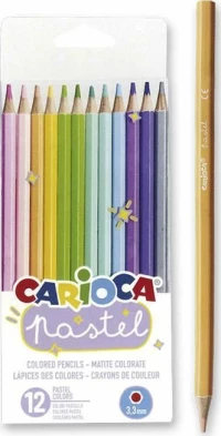 Carioca Pastel Σετ Ξυλομπογιές 12τμχ