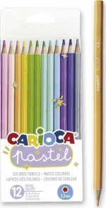 Carioca Pastel Σετ Ξυλομπογιές 12τμχ