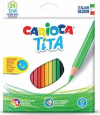 Carioca Tita Σετ Ξυλομπογιές 24τμχ
