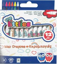 The Littlies Σετ Κηρομπογιές 12τμχ