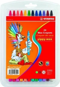 Stabilo Yippy Wax Σετ Κηρομπογιές 24τμχ