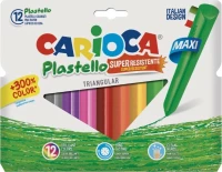 Carioca Plastello Maxi Σετ Κηρομπογιές 12τμχ