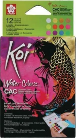 Sakura Koi Water Colours Σετ Νερομπογιές με Πινέλο Νερομπογιές 12 Χρωμάτων