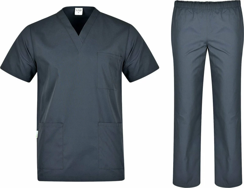 B-WELL ΙΑΤΡΙΚΟ ΣΕΤ UNISEX ΓΚΡΙ COLOMBO-B-WELL (6.690-CHARCOAL)