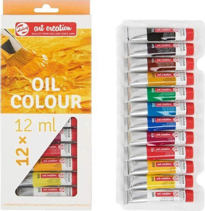 Royal Talens Oil Colour Set Σετ Λαδομπογιές 12ml 12τμχ