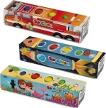 Toy Color Super Washable Σετ Δακτυλομπογιές 25ml 6τμχ