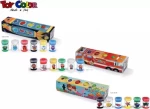 Toy Color Super Washable Σετ Δακτυλομπογιές 25ml 6τμχ