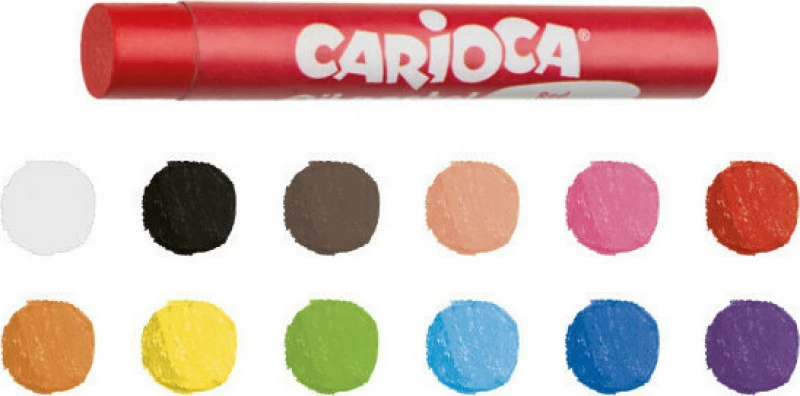 Carioca Λαδοπαστέλ Oil Pastels 12 Χρωμάτων