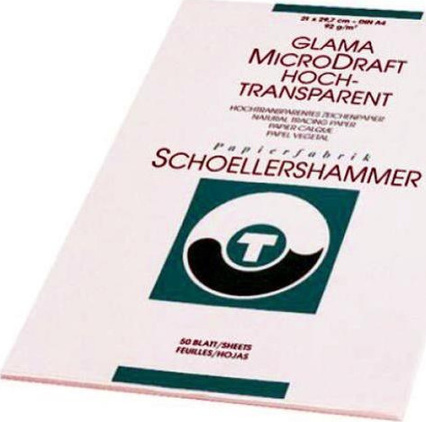 Schoeller Μπλοκ Ριζόχαρτο Α4 112gr 50Φύλλα