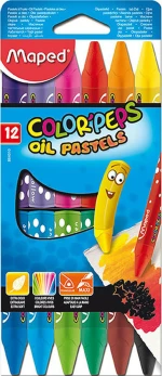Maped Λαδοπαστέλ Color Peps Oil Pastels 12 Χρωμάτων