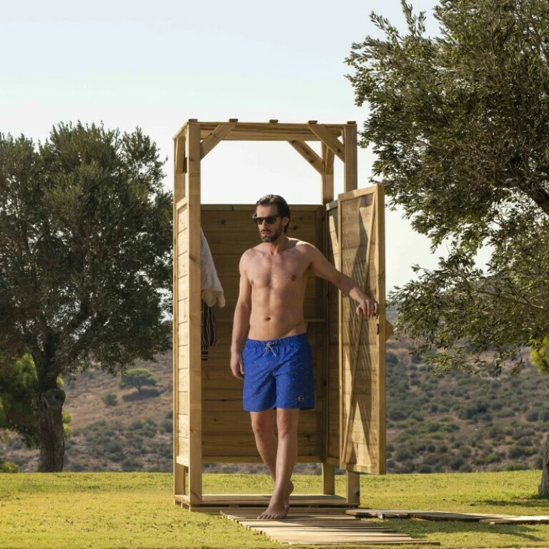 Ξύλινη Αλλαξιέρα 226x100x100cm (10-401952)